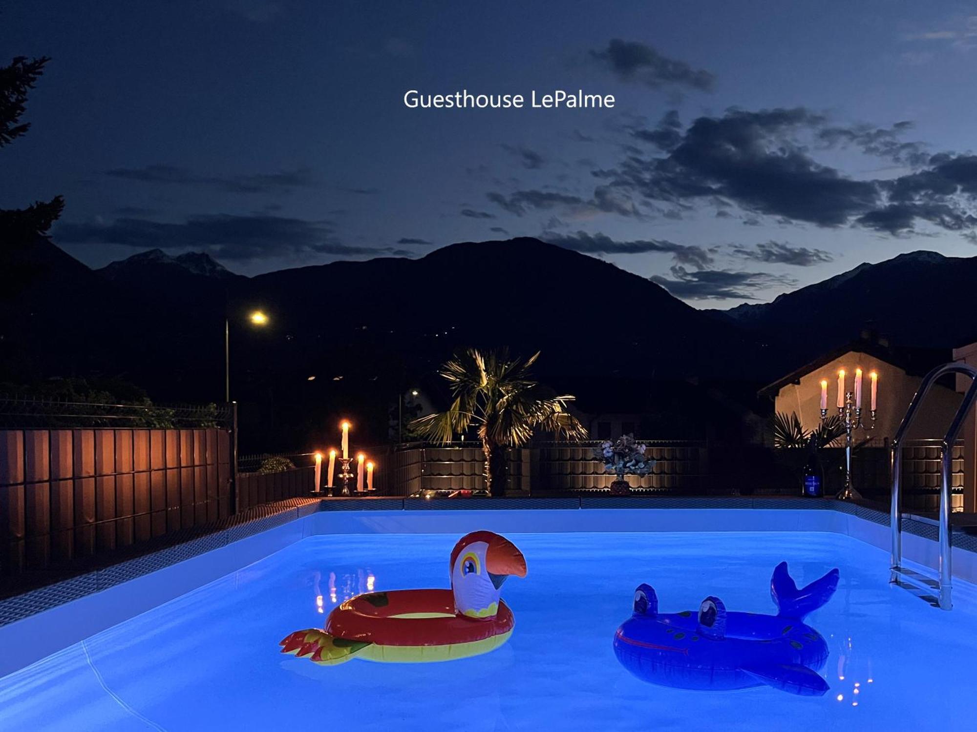 Guesthouse Le Palme Burgstall Exterior foto